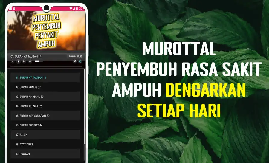 Play Murottal Penyembuh Sakit Ampuh as an online game Murottal Penyembuh Sakit Ampuh with UptoPlay