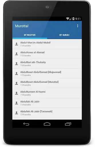 Play Murottal - Quran Audio  and enjoy Murottal - Quran Audio with UptoPlay