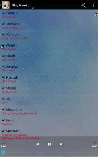 Play APK Murottal Syech Ausy  and enjoy Murottal Syech Ausy with UptoPlay com.murottalquran.syechabdurrahmanalausy