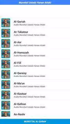 Play Murottal Ustadz Hanan Attaki Full mp3 Lengkap