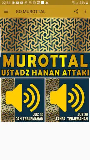Play MUROTTAL USTADZ HANAN ATTAKI Juz 30 as an online game MUROTTAL USTADZ HANAN ATTAKI Juz 30 with UptoPlay
