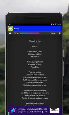 Play MUSAFIR-Sweetiee Weds NRI Song