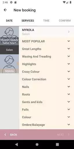 Play Muscat Beauty Salon as an online game Muscat Beauty Salon with UptoPlay