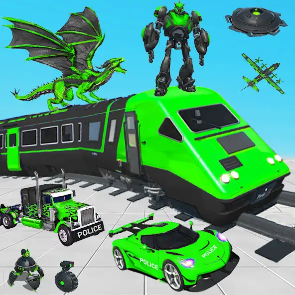 Play Muscle Car Robot Car Games 3d  and enjoy Muscle Car Robot Car Games 3d with UptoPlay