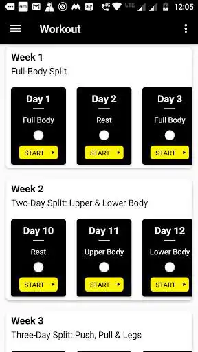 Play Muscle  Fitness : 4 Week Beginner Workout Plan as an online game Muscle  Fitness : 4 Week Beginner Workout Plan with UptoPlay