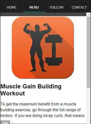 Play Muscle Gain Building Workout Play Muscle Gain Building Workout