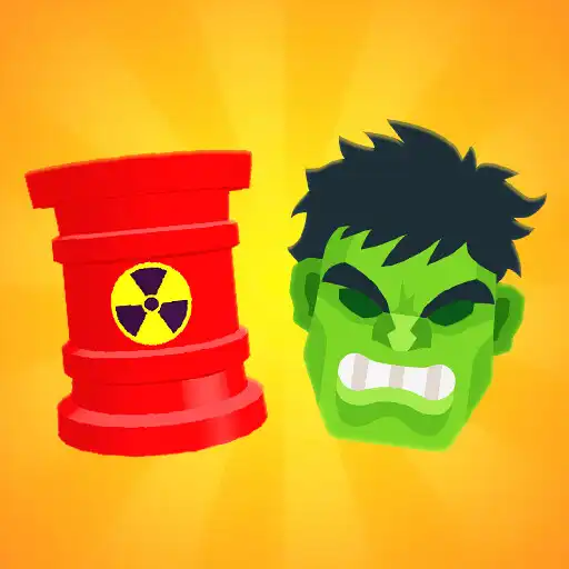 Play Muscle Hero: Color Rush Runner APK