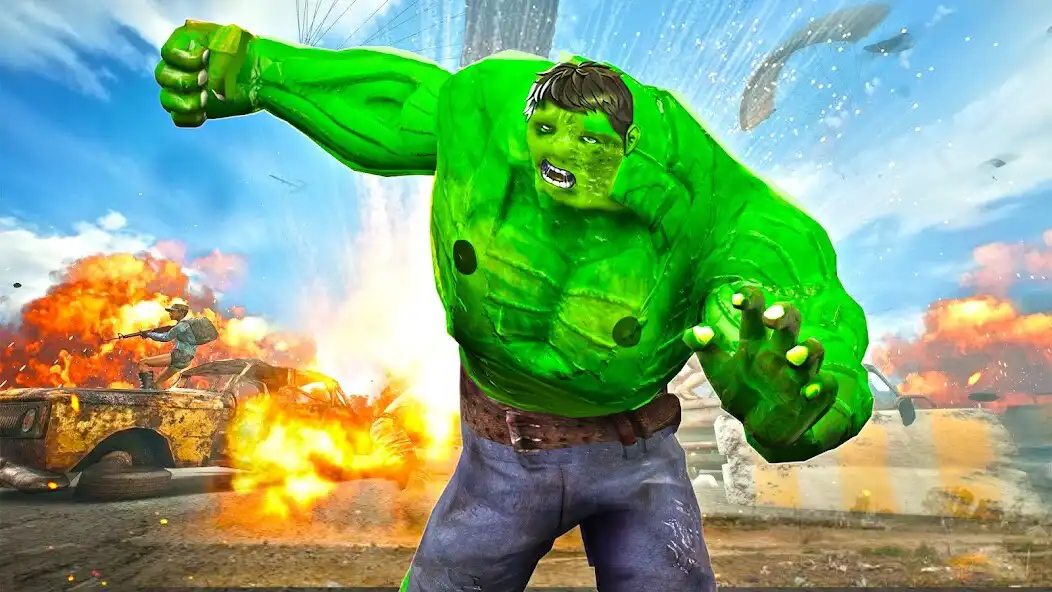 Play Muscle Hero : Superhero Fight as an online game Muscle Hero : Superhero Fight with UptoPlay