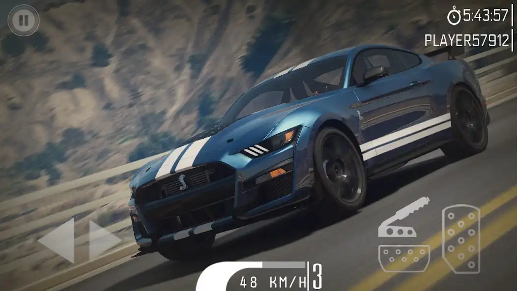 Play Muscle Mustang Drift  Drag as an online game Muscle Mustang Drift  Drag with UptoPlay