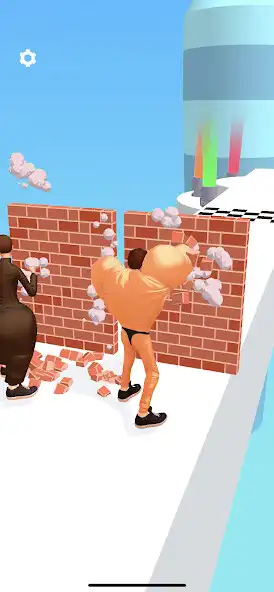 Play Muscle Run as an online game Muscle Run with UptoPlay