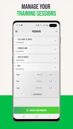 Play Muscle Up - Workout Tracker, Gym Log as an online game Muscle Up - Workout Tracker, Gym Log with UptoPlay