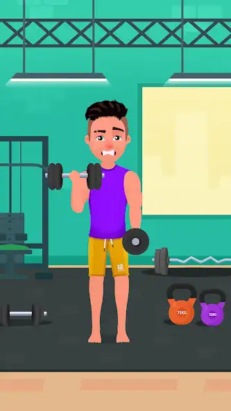 Play Muscle Workout Clicker-GymGame  and enjoy Muscle Workout Clicker-GymGame with UptoPlay