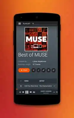 Play Muse one click, all music.
