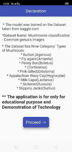 Play Mushroom Classifier as an online game Mushroom Classifier with UptoPlay