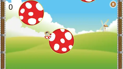 Play Mushroom Jumper as an online game Mushroom Jumper with UptoPlay