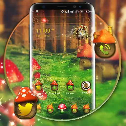 Play Mushroom Launcher Theme APK