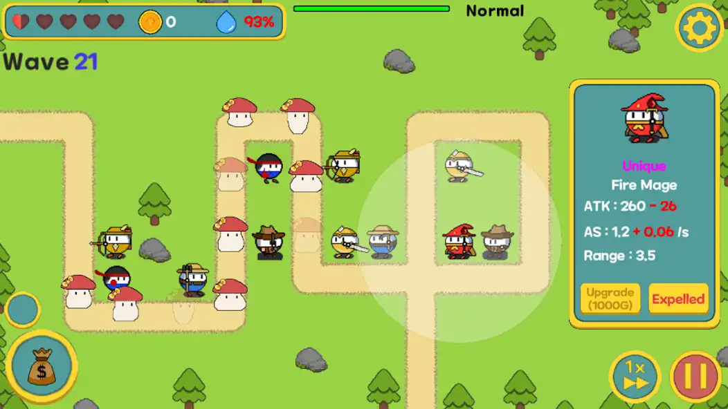 Play Mushroom Ramdom TD  and enjoy Mushroom Ramdom TD with UptoPlay