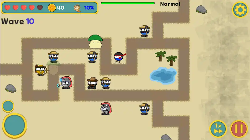 Play Mushroom Ramdom TD as an online game Mushroom Ramdom TD with UptoPlay