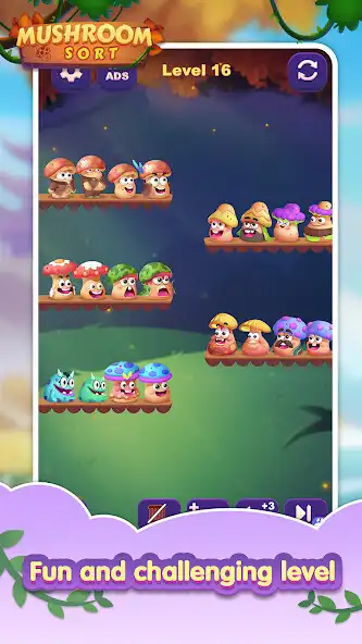 Play Mushroom Sort  and enjoy Mushroom Sort with UptoPlay