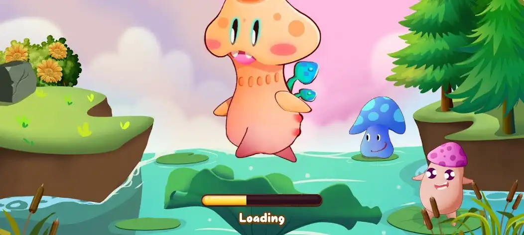 Play Mushroom war: Jungle Adventure as an online game Mushroom war: Jungle Adventure with UptoPlay