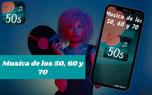 Play Musica de los 50 60 y 70 App  and enjoy Musica de los 50 60 y 70 App with UptoPlay