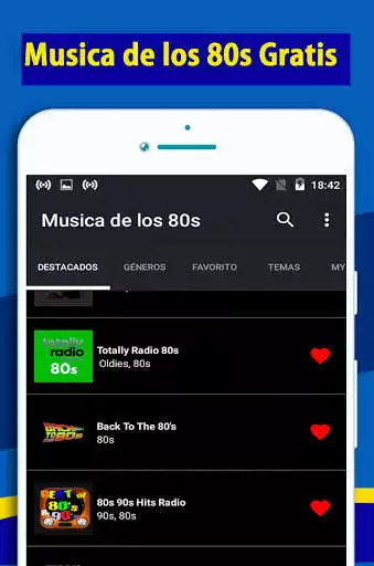 Play Musica de los 80  and enjoy Musica de los 80 with UptoPlay