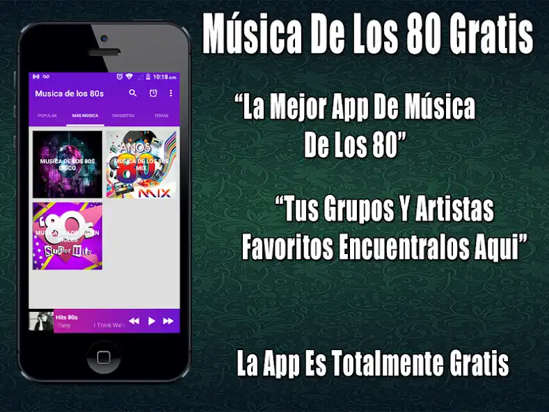 Play Musica de los 80s  and enjoy Musica de los 80s with UptoPlay