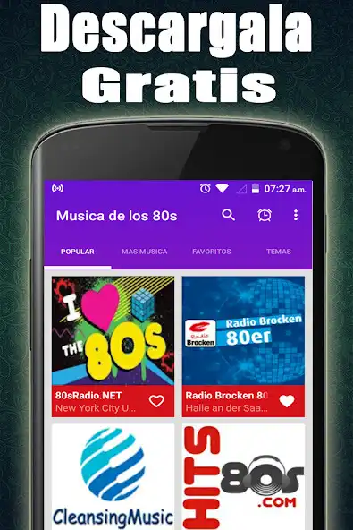 Play Musica de los 80s as an online game Musica de los 80s with UptoPlay