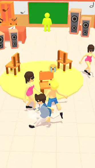 Play Musical Chair Battle as an online game Musical Chair Battle with UptoPlay
