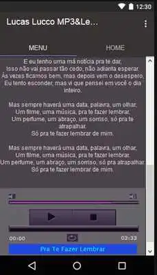 Play Musica  Letra Lucas Lucc0