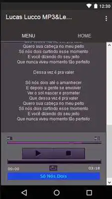 Play Musica  Letra Lucas Lucc0