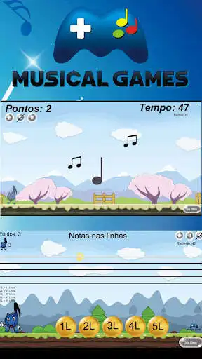 Play Musical Games - Jogos educativos as an online game Musical Games - Jogos educativos with UptoPlay
