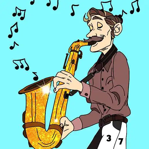 Play Musical Instruments Color by Number Book Pages APK Play Musical Instruments Color by Number Book Pages APK