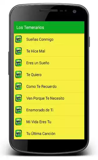 Play Musica Los Temerarios