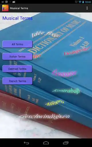 Play Musical Terms  and enjoy Musical Terms with UptoPlay