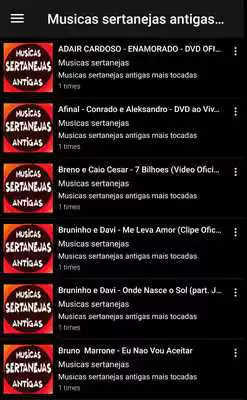 Play Musicas sertanejo Antigas