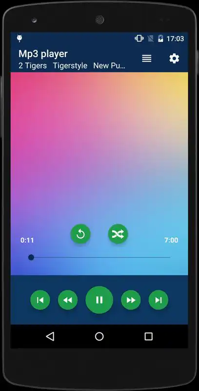 Play Music  Audio player 1