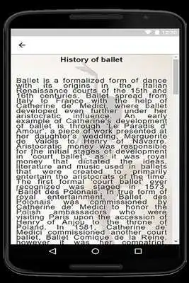Play Music ballet