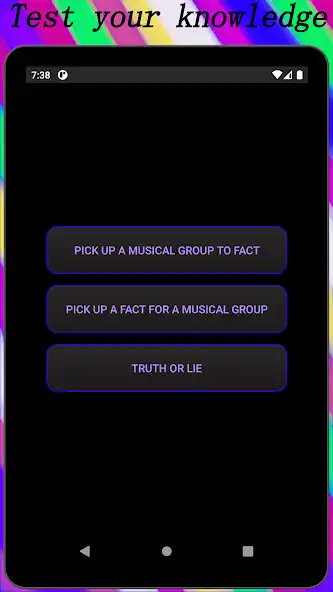 Play Music band facts as an online game Music band facts with UptoPlay