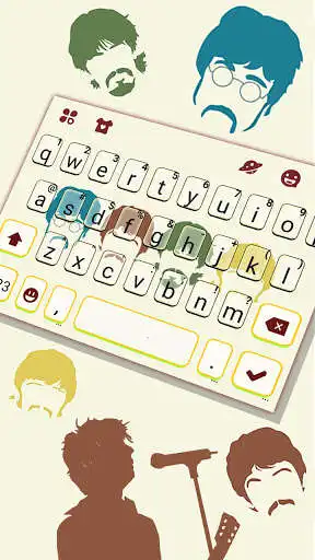 Play Music Beatles Keyboard Background as an online game Music Beatles Keyboard Background with UptoPlay