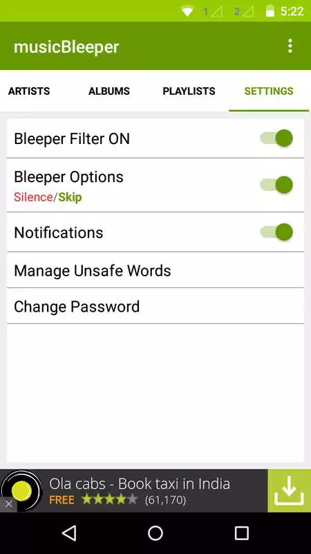 Play music Bleeper