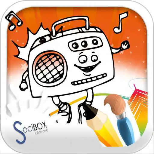 Free play online music box coloring book  APK