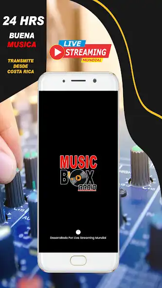 Play Music Box Radio Costa Rica as an online game Music Box Radio Costa Rica with UptoPlay