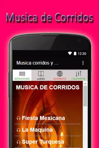 Play Music corridos and free band