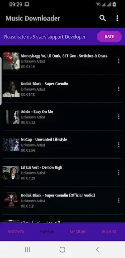 Play Music Downloader - MP3 Player  and enjoy Music Downloader - MP3 Player with UptoPlay