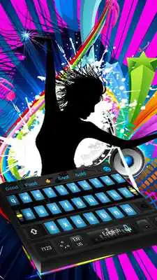 Play Music dynamic DJ to play disc keyboard theme