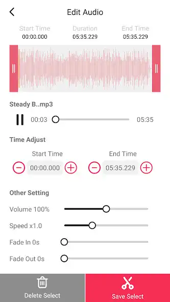 Play Music Editor - Audio Editor as an online game Music Editor - Audio Editor with UptoPlay
