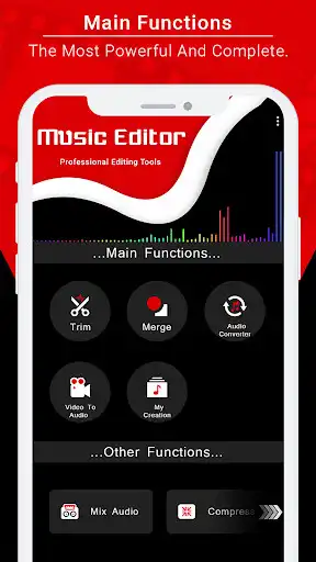 Play Music Editor - Mp3 Cutter as an online game Music Editor - Mp3 Cutter with UptoPlay