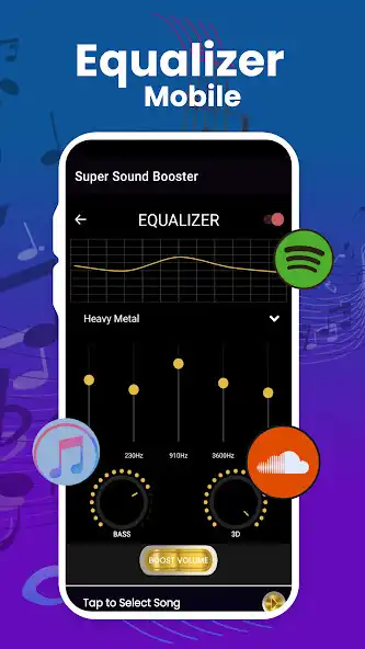 Play Music equalizer, Music player  and enjoy Music equalizer, Music player with UptoPlay