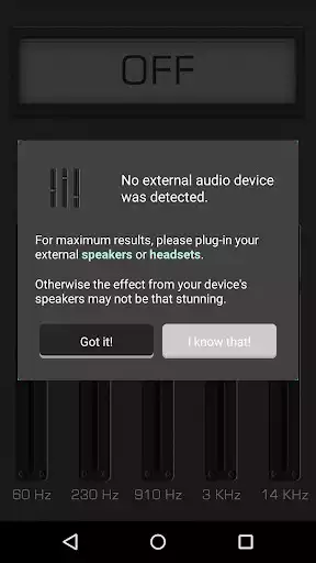 Play Music equalizer Play Music equalizer
